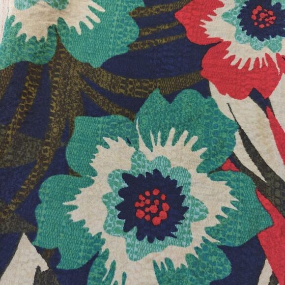 Van Heusen floral sleeveless button front top sz XS - Picture 5 of 7